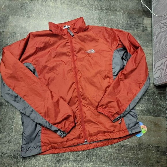 The North Face orange jacket womens size Large - Picture 5 of 6